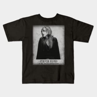 Stevie Nicks // Minimalist Fanart Tribute Kids T-Shirt